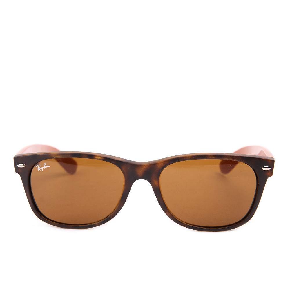 Ray-Ban New Wayfarer RB2132 6179 Havana Brown Blue Brown