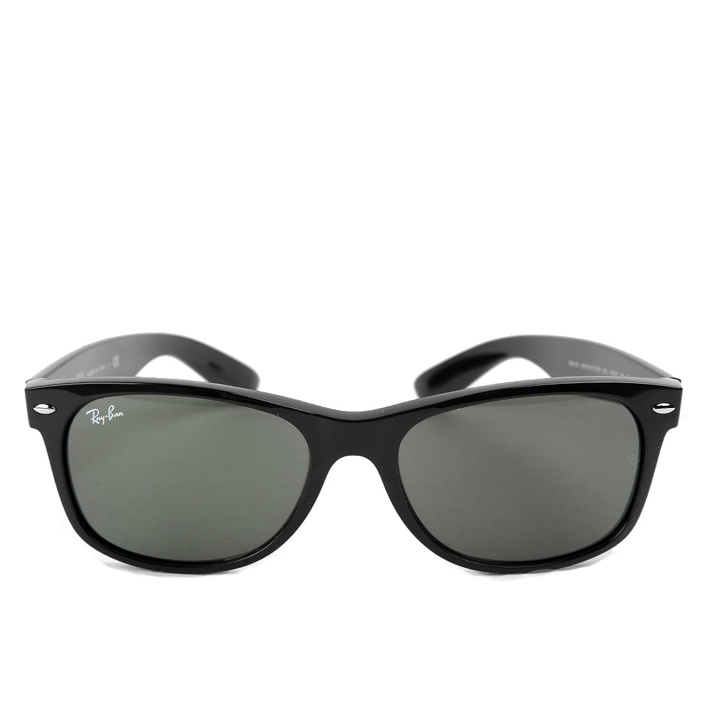 Ray-Ban New Wayfarer RB2132 901L Black Green