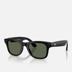 Ray-Ban Meta Wayfarer Gen 2 Shiny Black Green G15