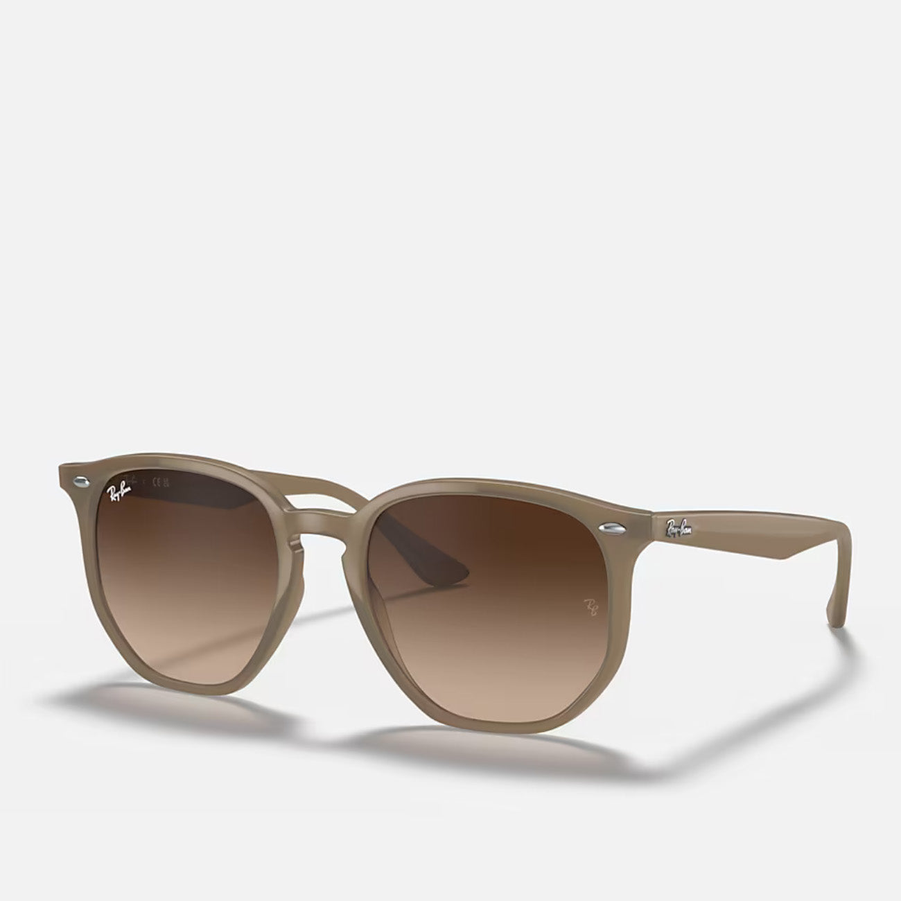 Ray-Ban RB4306 Opal Beige Brown Gradient