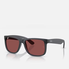 Ray-Ban Justin RB4165 687375 Opal Grey Dark Violet