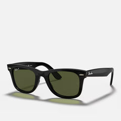 Ray-Ban Wayfarer RB4340 601/58 Black Green Polarized
