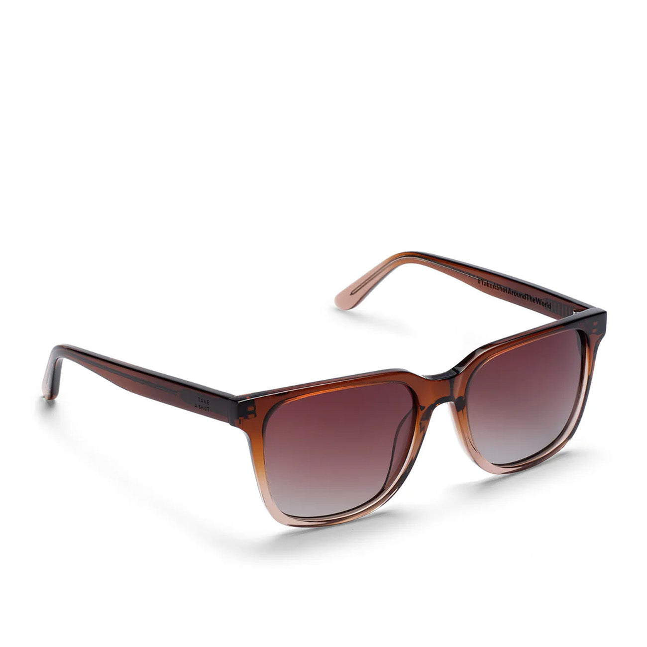 Take a Shot Savanna Brown Gradient Polarized