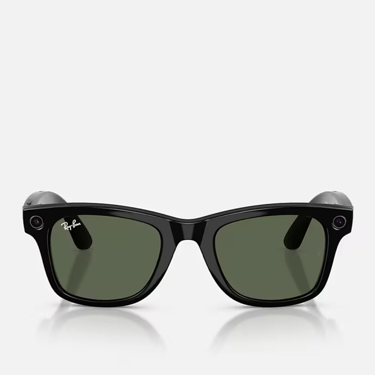 Ray-Ban Meta Wayfarer Gen 2 Shiny Black Green G15