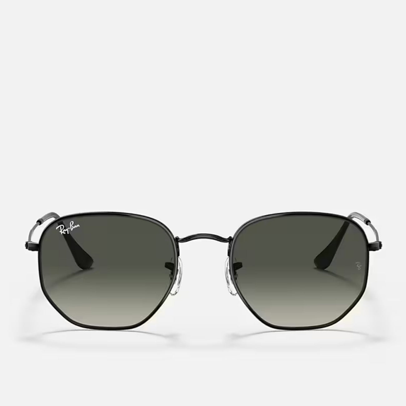 Ray-Ban Hexagonal Black Grey Gradient
