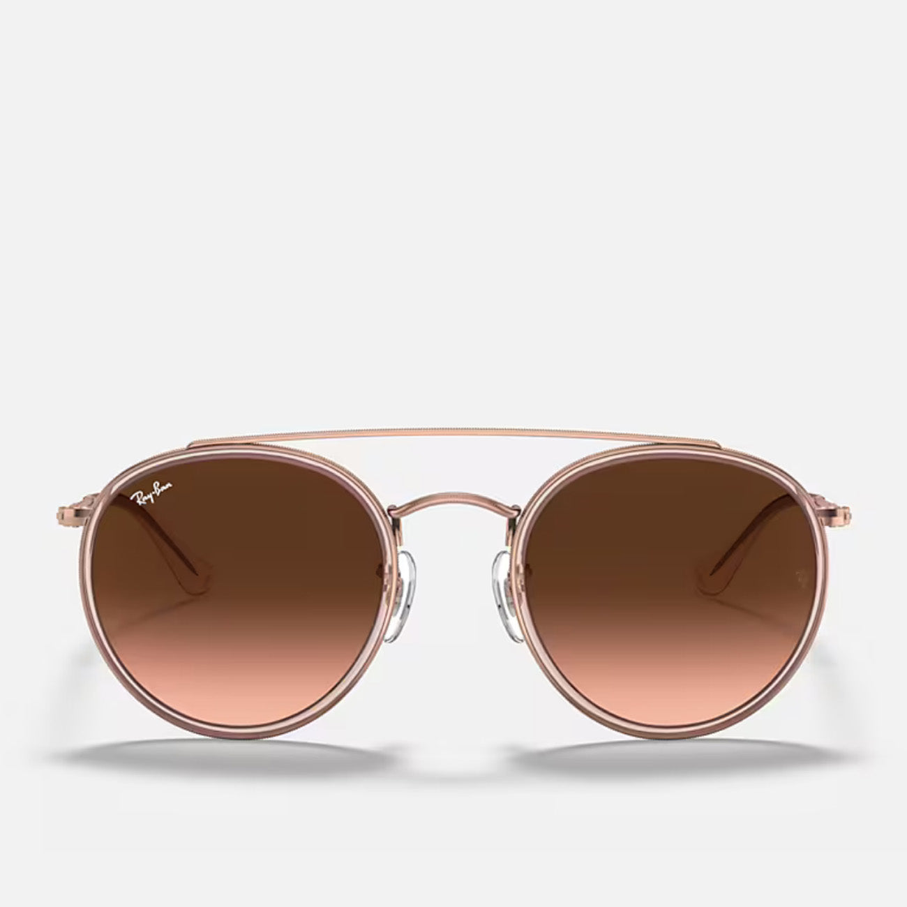 Ray-Ban RB3647N Copper Pink Gradient Brown